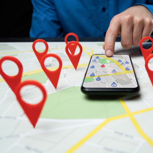 Searching on smartphone - stock - Dawn Campbell